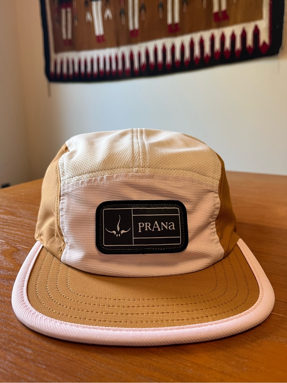 🧢 NWT prAna Origin Story Cap | Hush Colorblock | UPF 50+ Lightweight 5-Panel Hat